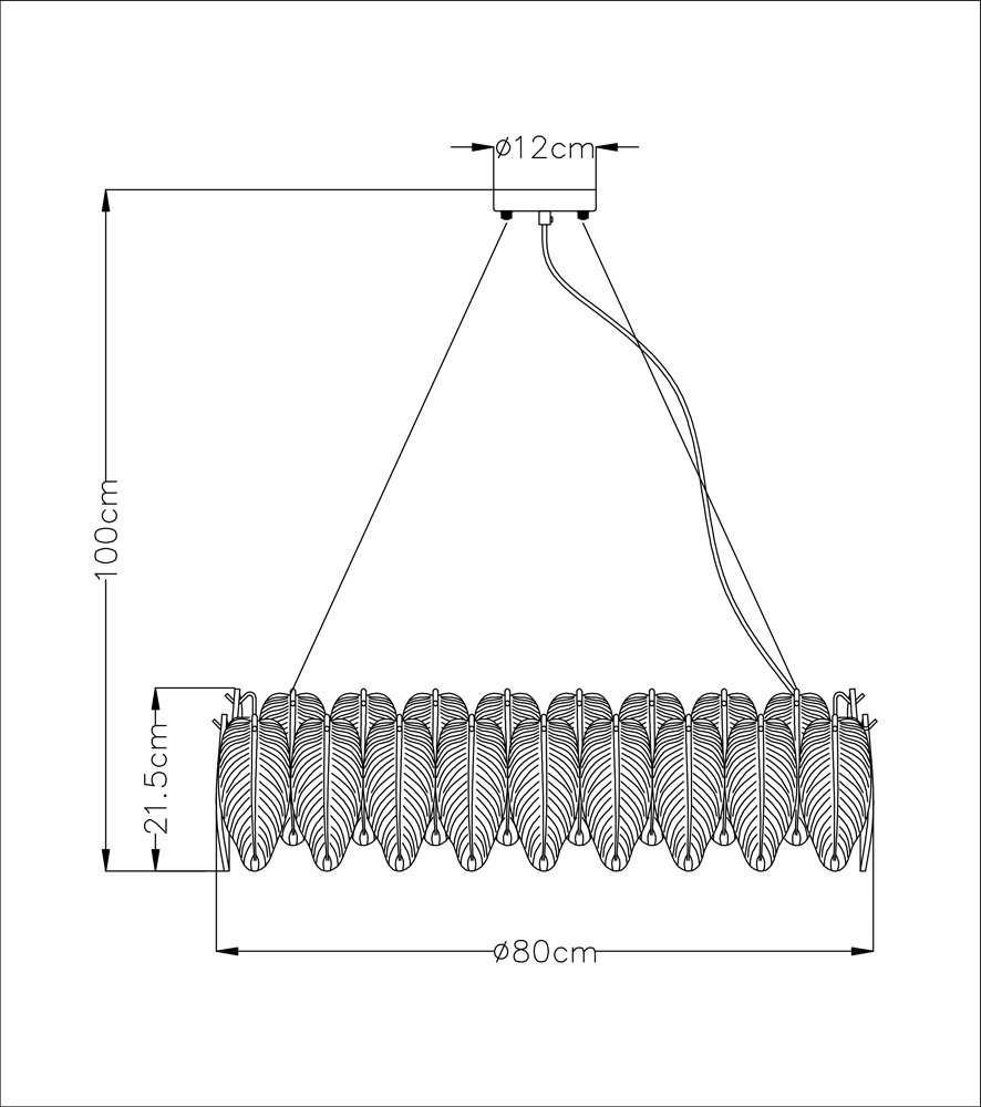 Люстра подвесная Arte Lamp E14, кол-во ламп: 12 шт купить,NaN