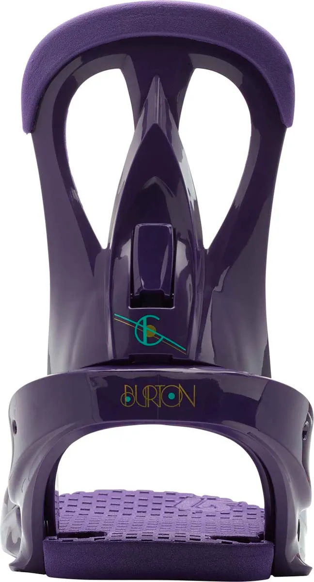 Крепления сноубордические женские Burton Citizen 2022 10540108501 фиолетовые M купить,NaN