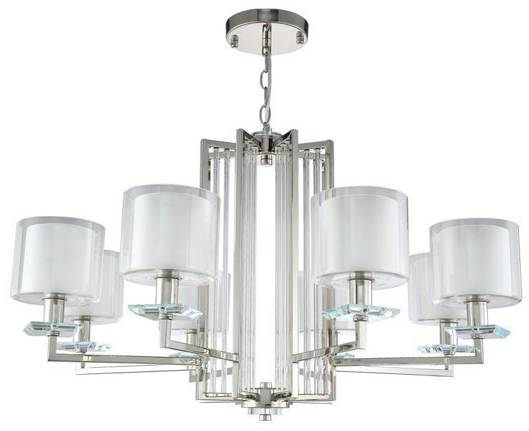 Люстра подвесная Crystal Lux Е14, кол-во ламп: 8 шт купить,NaN