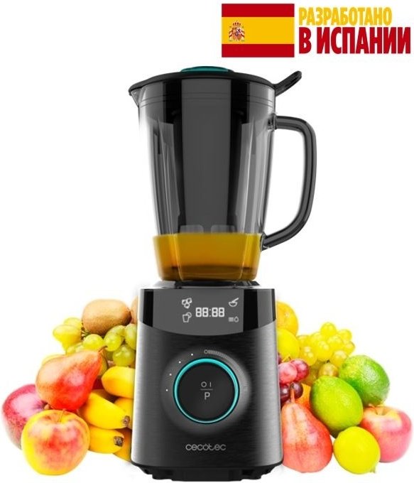 Блендер стационарный Cecotec Power Black Titanium 2500MAX Advance черный