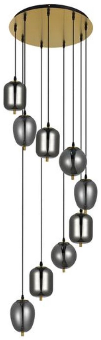 Люстра подвесная Arte Lamp Е14, кол-во ламп: 9 шт купить,NaN