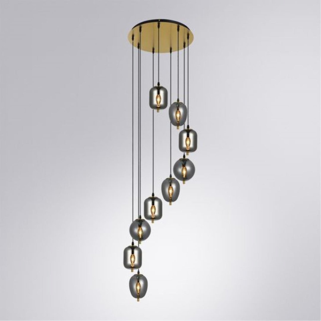 Люстра подвесная Arte Lamp Е14, кол-во ламп: 9 шт купить,NaN
