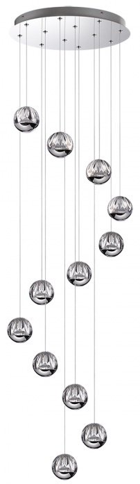 Люстра подвесная Odeon Light LED, кол-во ламп: 12 шт купить,NaN