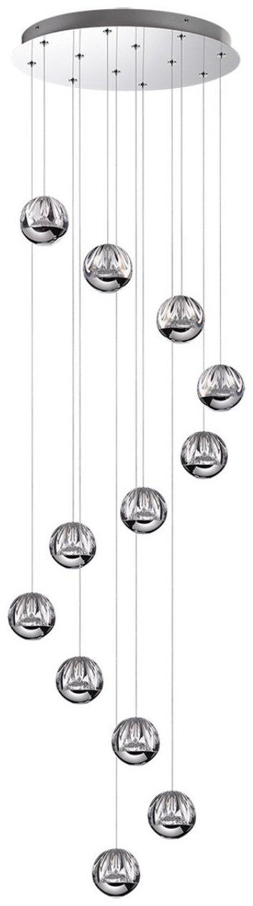 Люстра подвесная Odeon Light LED, кол-во ламп: 12 шт купить,NaN