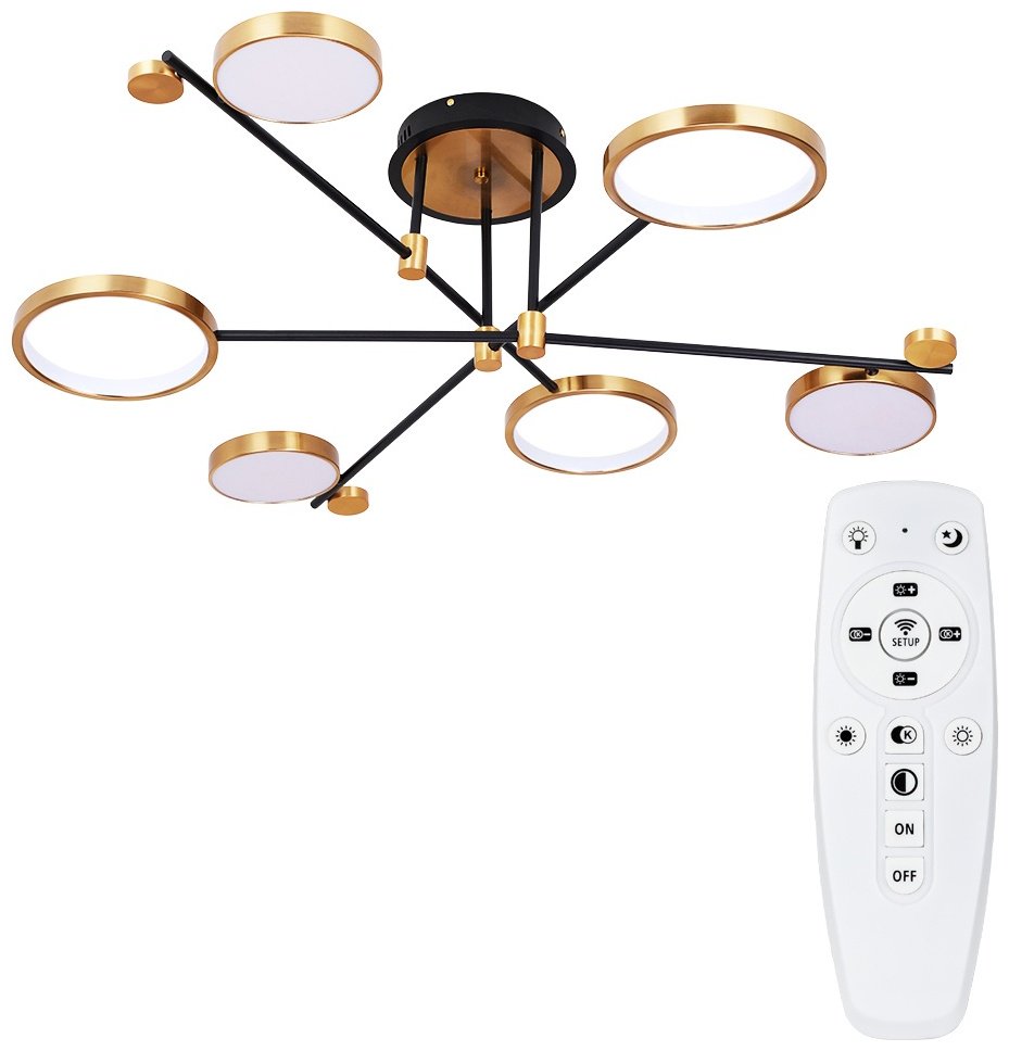 Люстра потолочная Arte Lamp LED, кол-во ламп: 6 шт купить,NaN