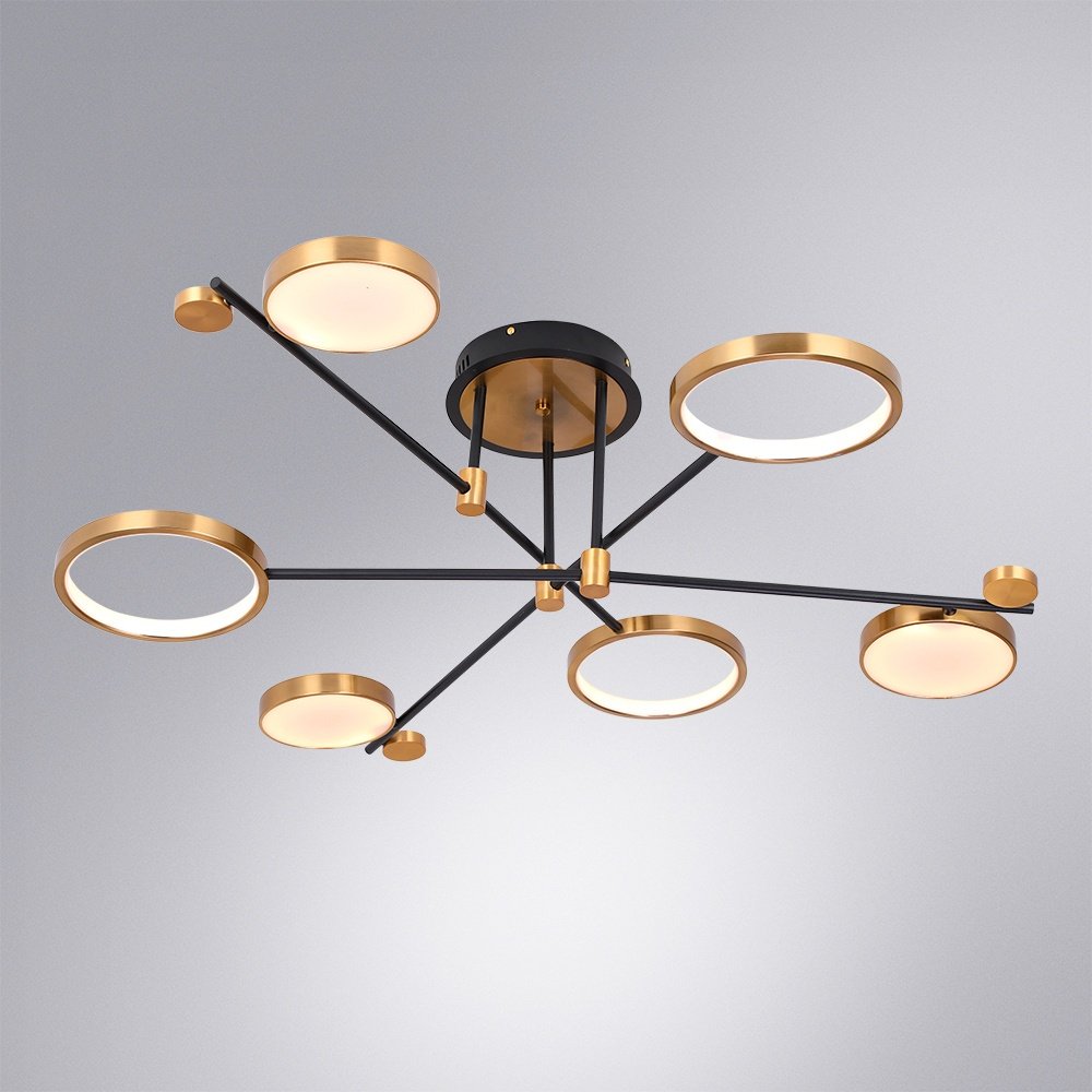 Люстра потолочная Arte Lamp LED, кол-во ламп: 6 шт купить,NaN