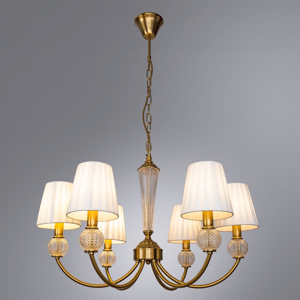 Люстра подвесная Arte Lamp E14, кол-во ламп: 6 шт купить,NaN