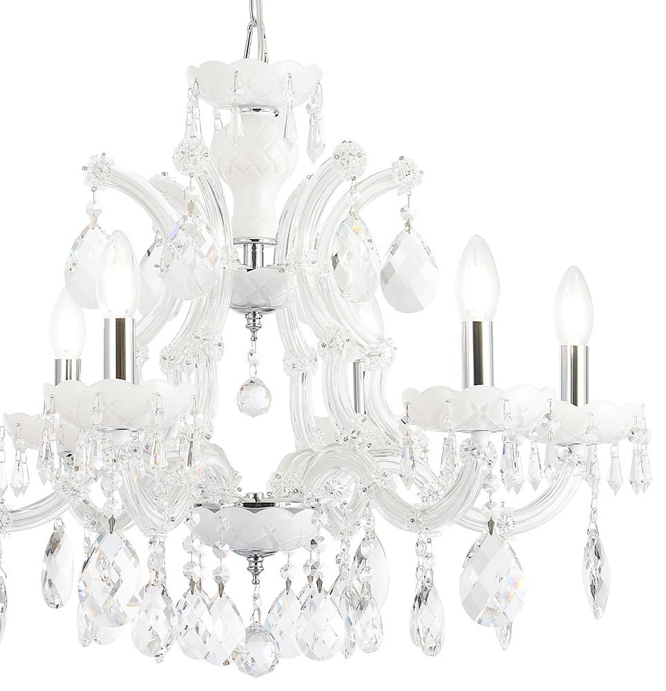 Люстра подвесная Crystal Lux Е14, кол-во ламп: 6 шт купить,NaN