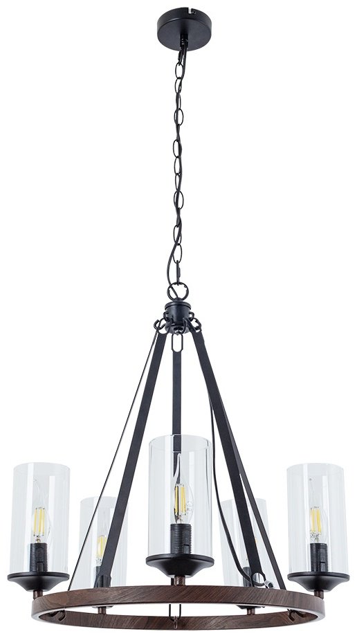 Люстра подвесная Arte Lamp Е14, кол-во ламп: 5 шт купить,NaN