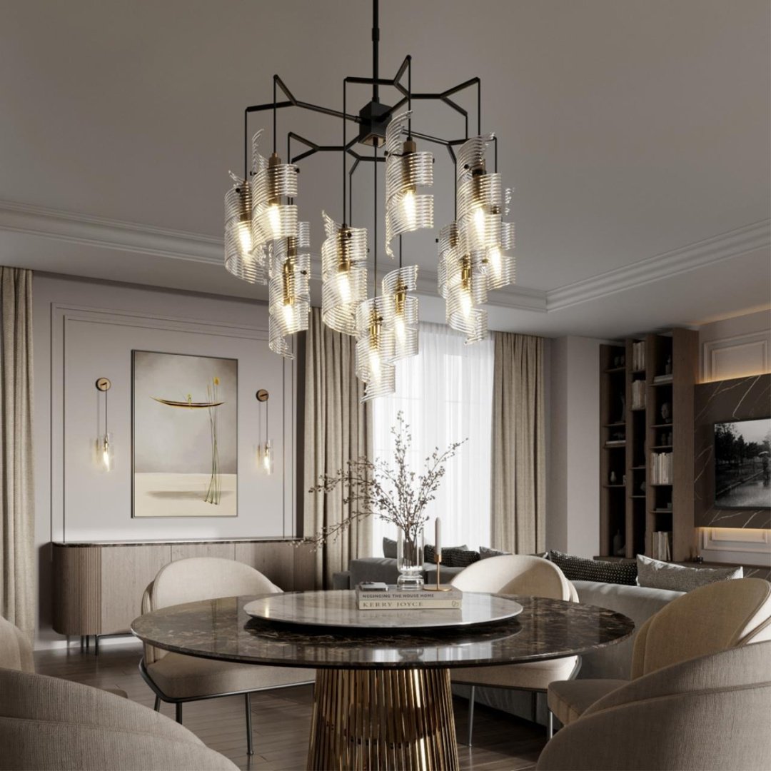 Люстра подвесная Odeon Light E14, кол-во ламп: 13 шт купить,NaN