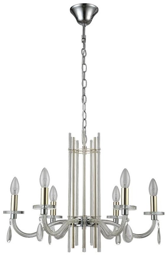 Люстра подвесная Crystal Lux Е14, кол-во ламп: 6 шт купить,NaN