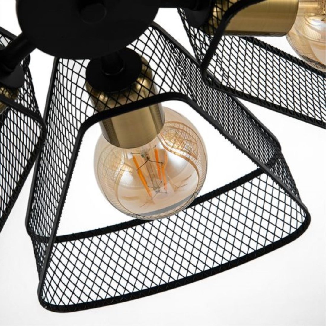 Светильник потолочный Arte Lamp E27 60 Вт черный купить,NaN