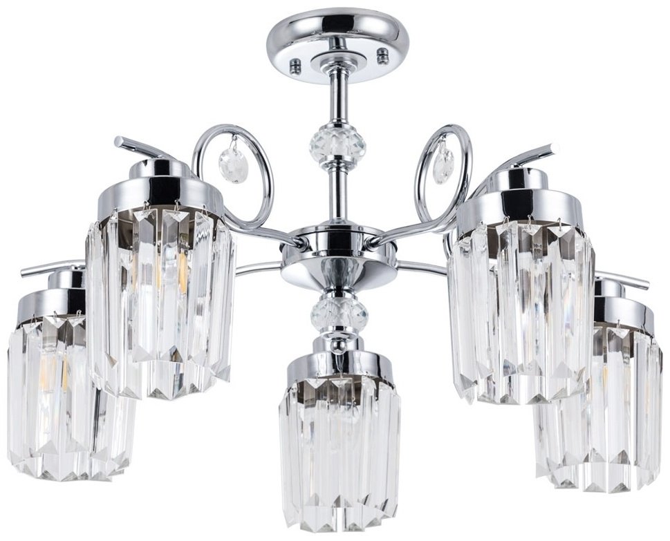 Люстра потолочная Arte Lamp Е14, кол-во ламп: 5 шт купить,NaN