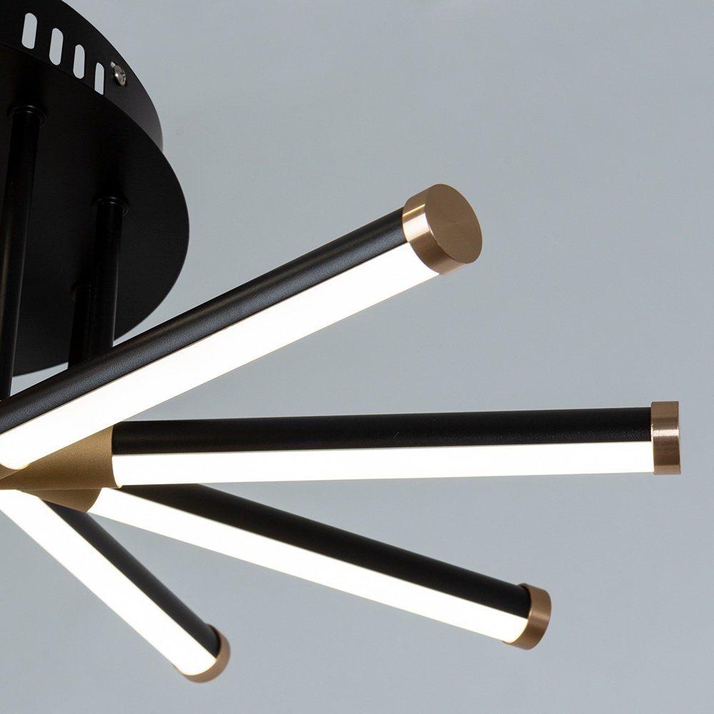Светильник потолочный Arte Lamp LED 55 Вт черный купить,NaN