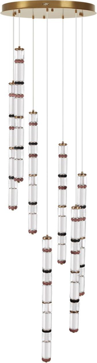 Люстра подвесная Odeon Light LED, кол-во ламп: 7 шт купить,NaN