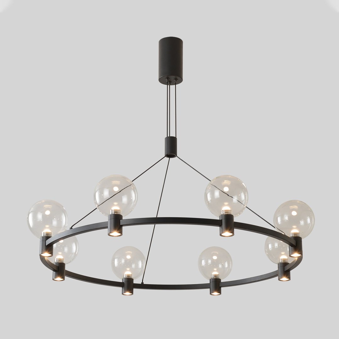 Люстра подвесная Crystal Lux LED, кол-во ламп: 8 шт купить,NaN