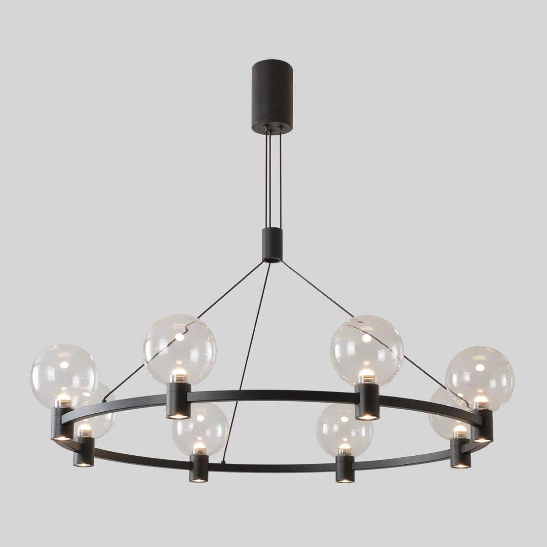 Люстра подвесная Crystal Lux LED, кол-во ламп: 8 шт купить,NaN