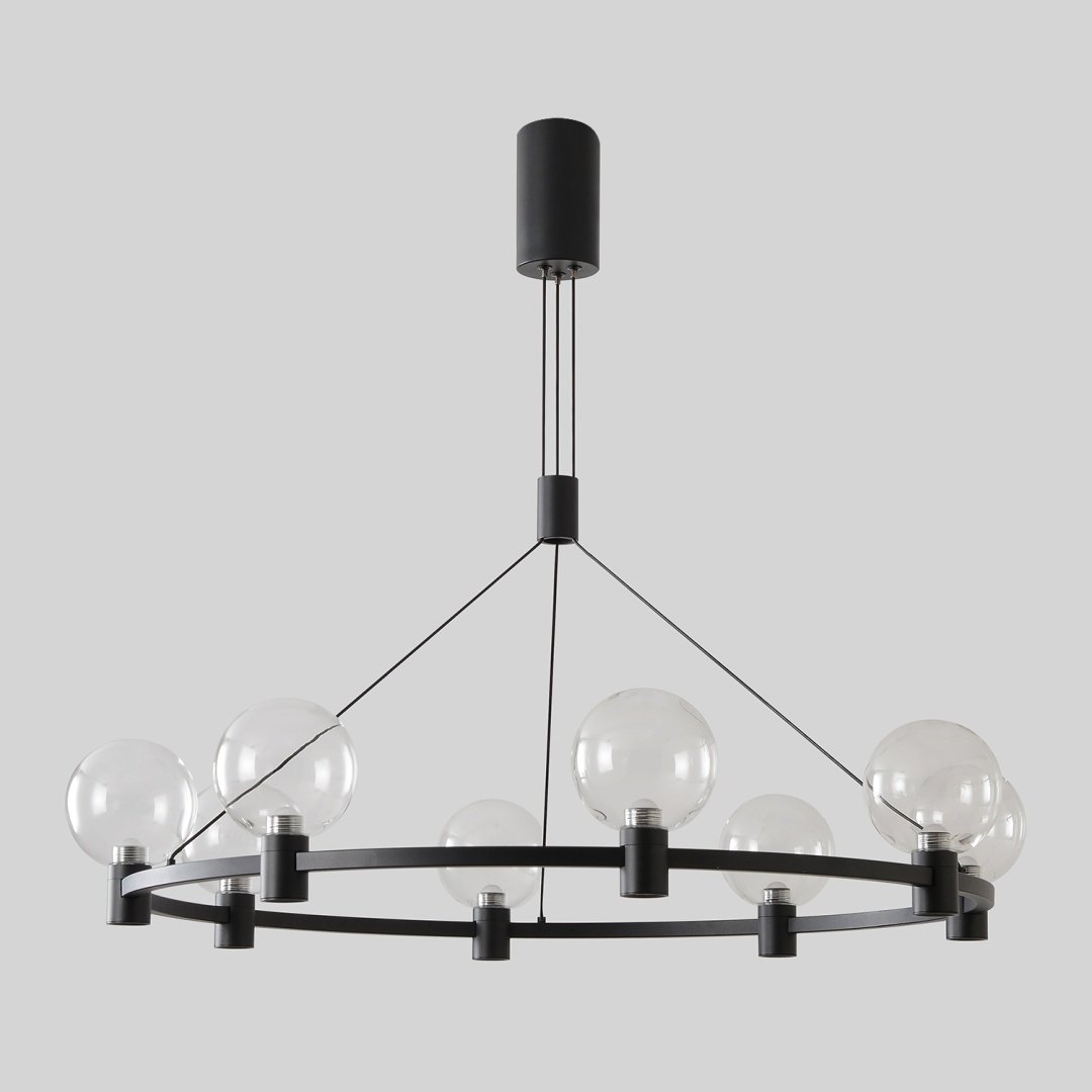 Люстра подвесная Crystal Lux LED, кол-во ламп: 8 шт купить,NaN