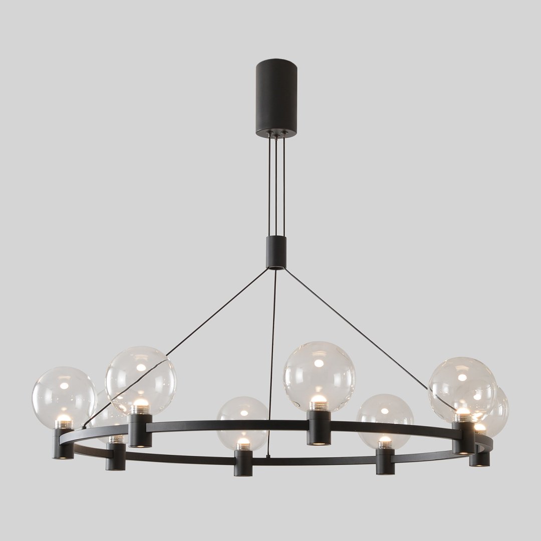 Люстра подвесная Crystal Lux LED, кол-во ламп: 8 шт купить,NaN