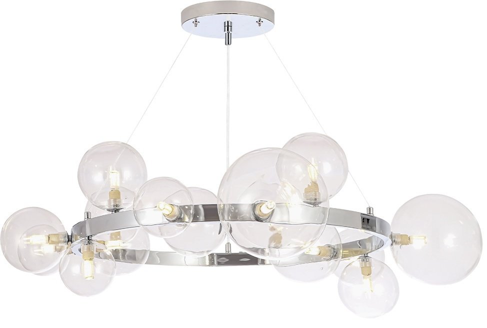 Люстра подвесная Crystal Lux G9, кол-во ламп: 15 шт купить,NaN