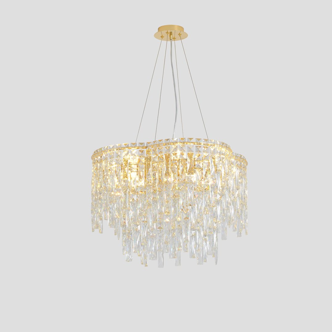 Люстра подвесная Crystal Lux E14, кол-во ламп: 12 шт купить,NaN