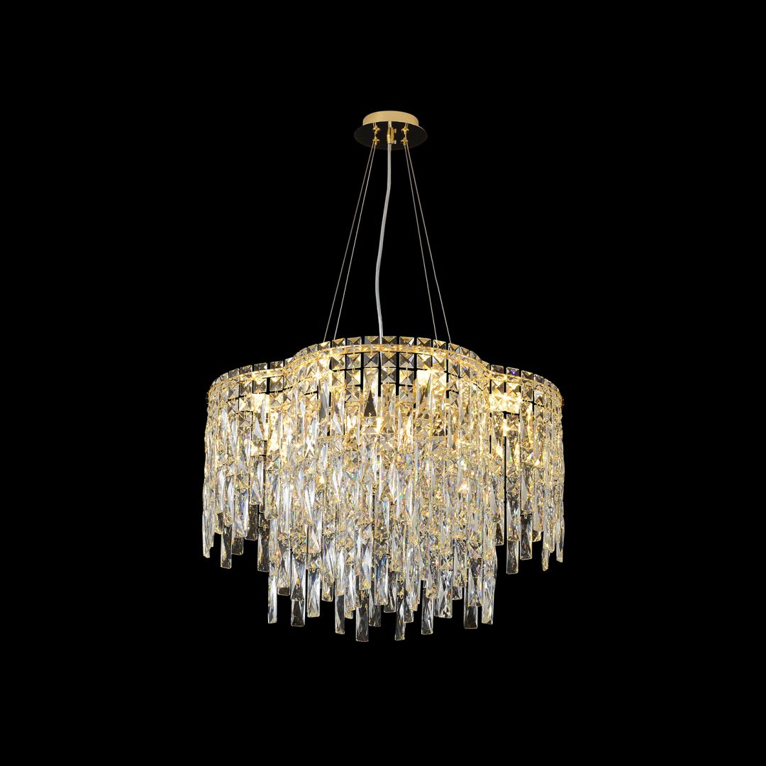Люстра подвесная Crystal Lux E14, кол-во ламп: 12 шт купить,NaN