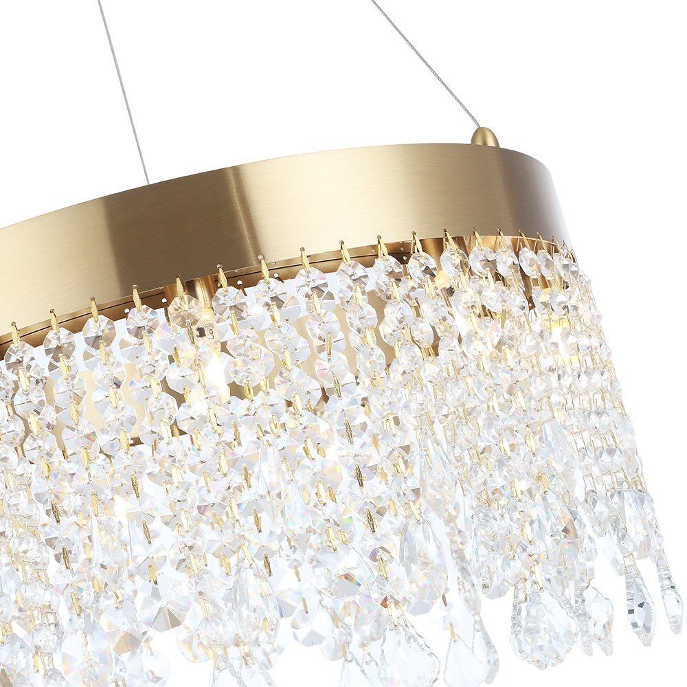 Люстра подвесная Crystal Lux G9, кол-во ламп: 9 шт купить,NaN