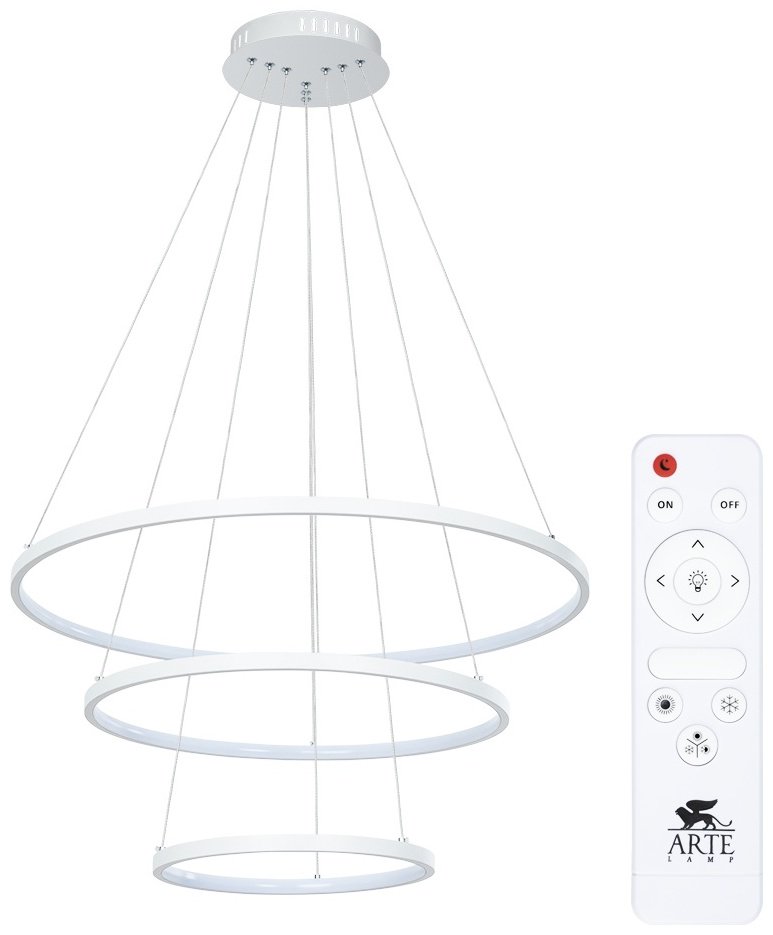 Люстра подвесная Arte Lamp LED, кол-во ламп: 1 шт купить,NaN