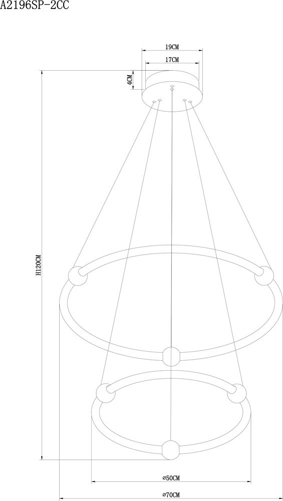 Люстра подвесная Arte Lamp LED, кол-во ламп: 1 шт купить,NaN
