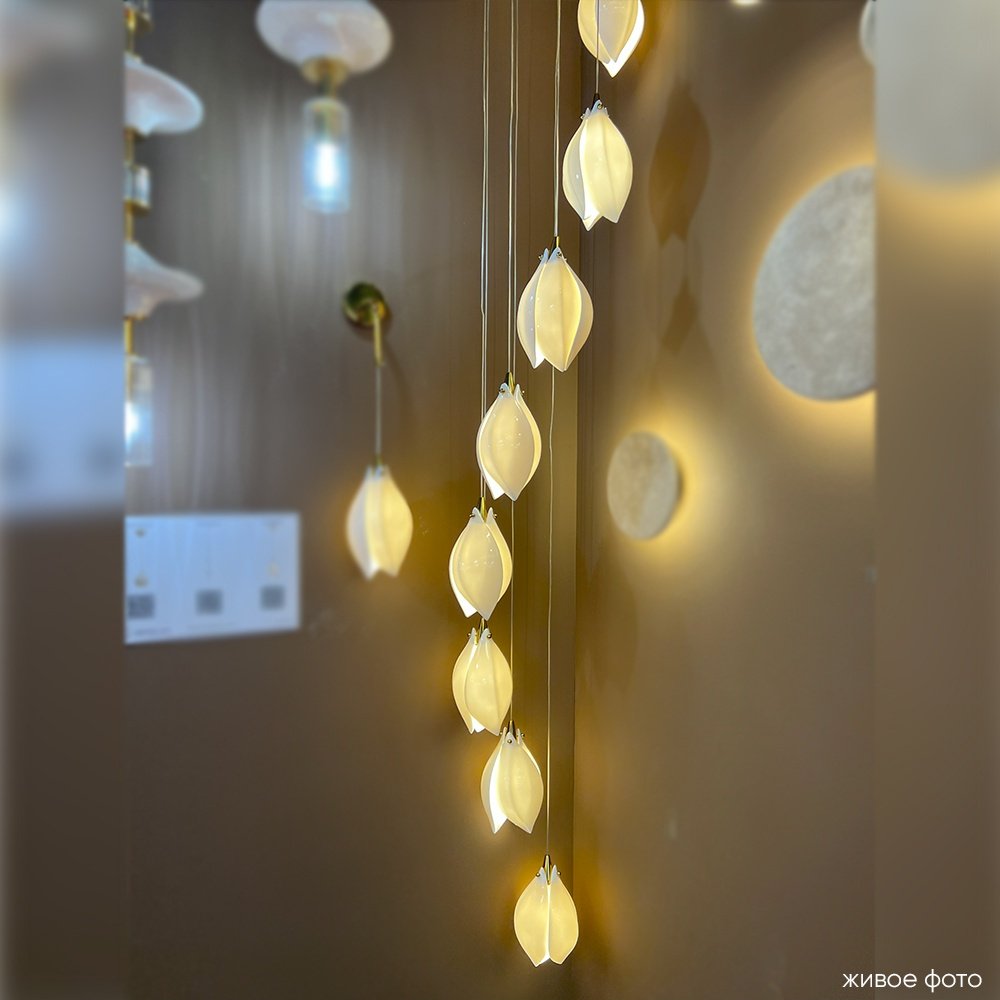 Люстра подвесная Crystal Lux G9, кол-во ламп: 9 шт купить,NaN