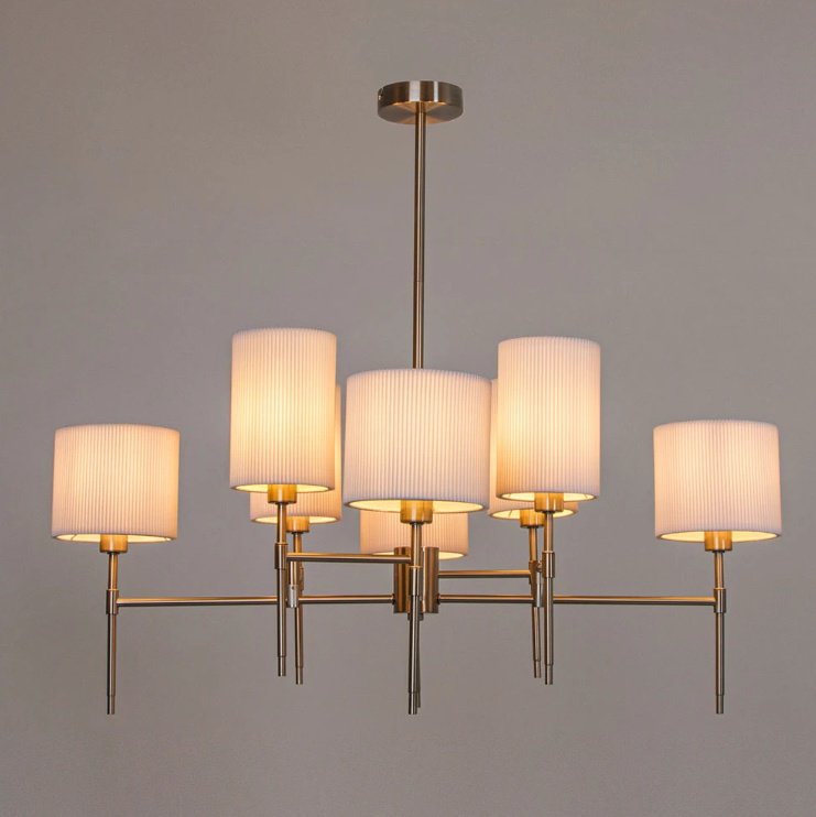 Люстра потолочная Arte Lamp E14, кол-во ламп: 8 шт купить,NaN