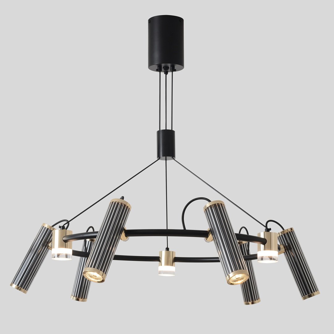 Люстра подвесная Crystal Lux LED, кол-во ламп: 9 шт купить,NaN