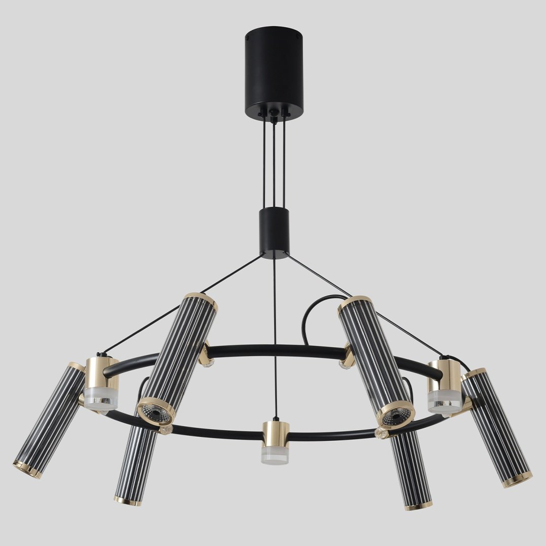 Люстра подвесная Crystal Lux LED, кол-во ламп: 9 шт купить,NaN