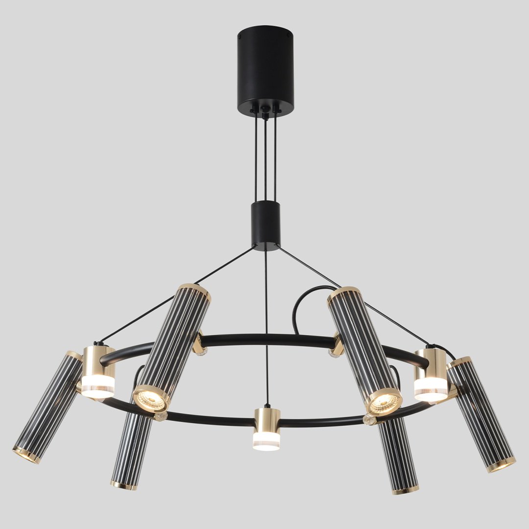 Люстра подвесная Crystal Lux LED, кол-во ламп: 9 шт купить,NaN