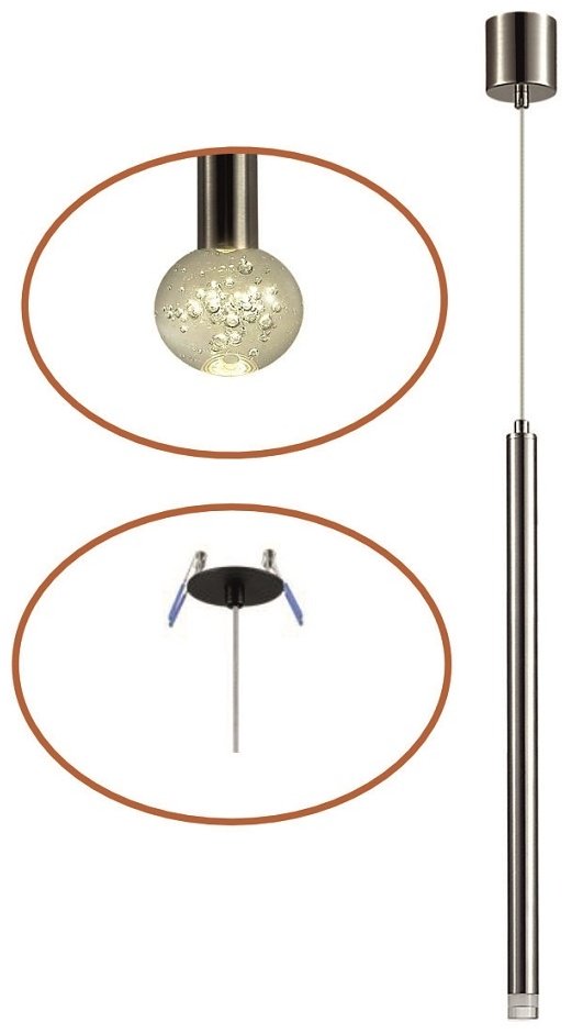 Люстра подвесная Odeon Light LED, кол-во ламп: 1 шт купить,NaN