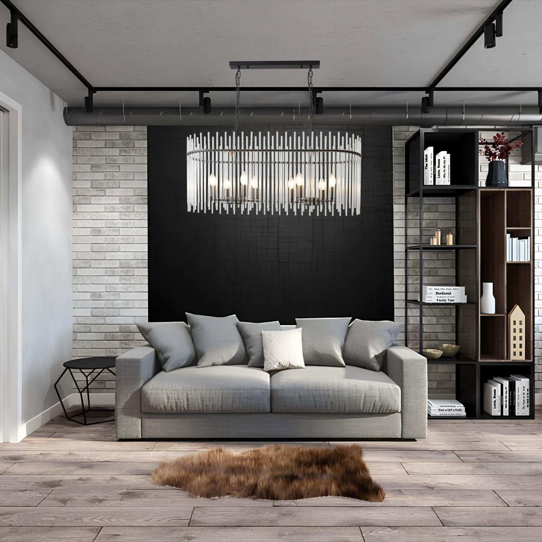 Люстра подвесная Crystal Lux Е14, кол-во ламп: 8 шт купить,NaN