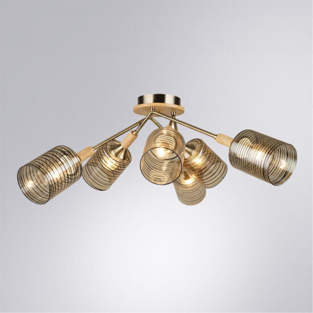 Люстра потолочная Arte Lamp E27, кол-во ламп: 6 шт купить,NaN