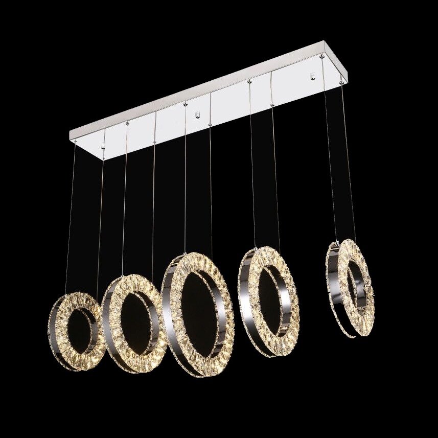 Люстра подвесная iLedex LED, кол-во ламп: 5 шт купить,NaN