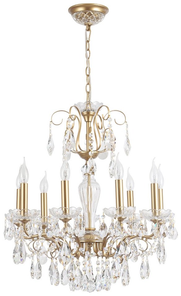 Люстра подвесная Crystal Lux Е14, кол-во ламп: 9 шт купить,NaN