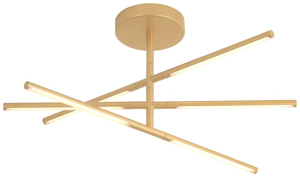 Люстра на штанге Crystal Lux LED, кол-во ламп: 6 шт купить,NaN