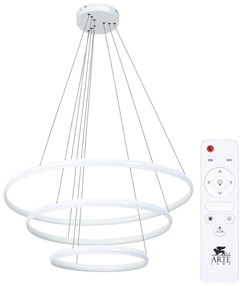 Люстра подвесная Arte Lamp LED, кол-во ламп: 1 шт купить,NaN