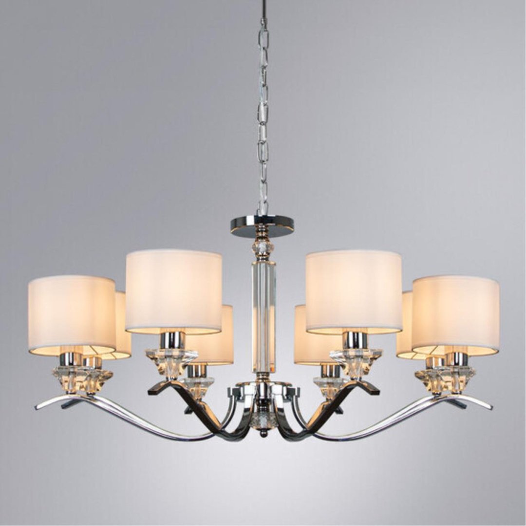 Люстра подвесная Arte Lamp E14, кол-во ламп: 8 шт купить,NaN