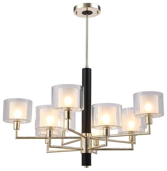 Люстра подвесная Crystal Lux E14, кол-во ламп: 10 шт купить,NaN