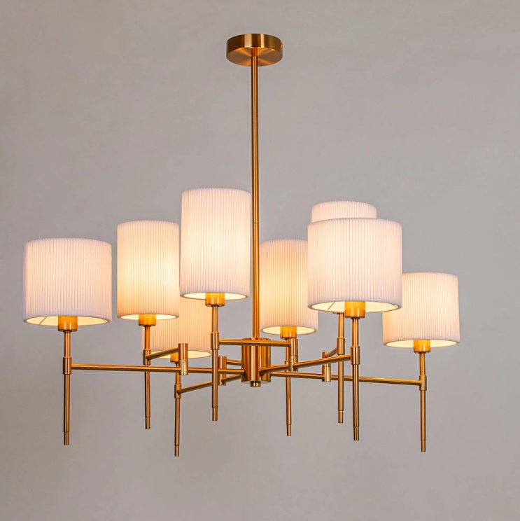 Люстра потолочная Arte Lamp E14, кол-во ламп: 8 шт купить,NaN