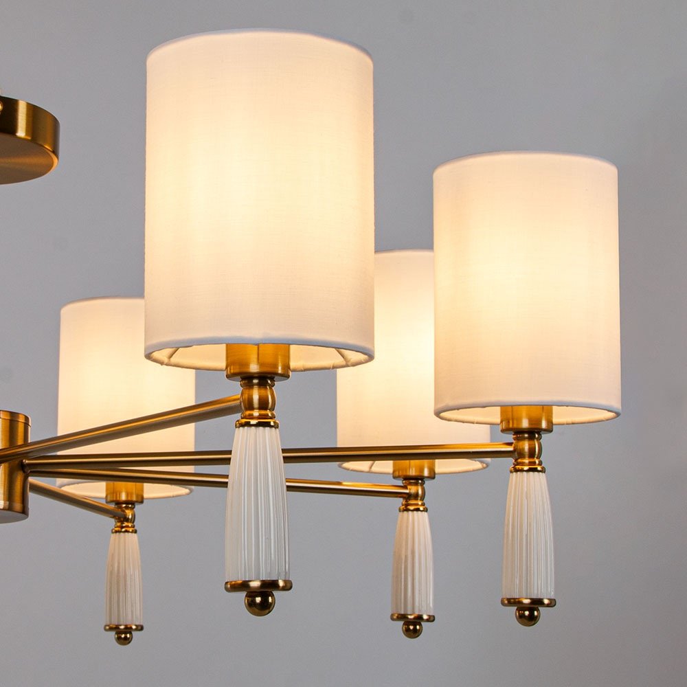 Люстра на штанге Arte Lamp E14, кол-во ламп: 8 шт купить,NaN