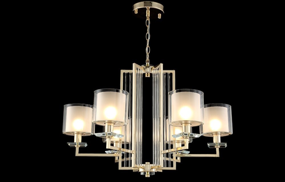 Люстра подвесная Crystal Lux Е14, кол-во ламп: 6 шт купить,NaN