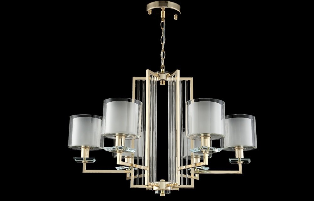 Люстра подвесная Crystal Lux Е14, кол-во ламп: 6 шт купить,NaN