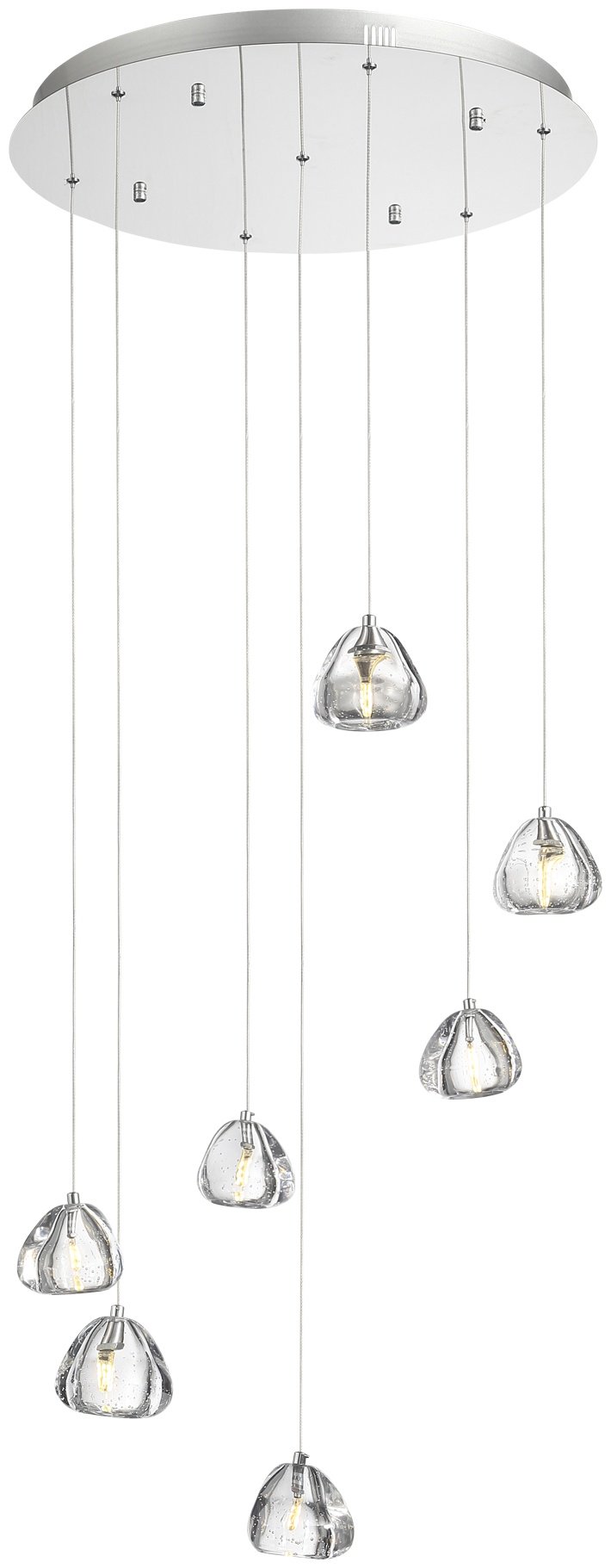 Люстра подвесная ST Luce LED, кол-во ламп: 7 шт купить,NaN