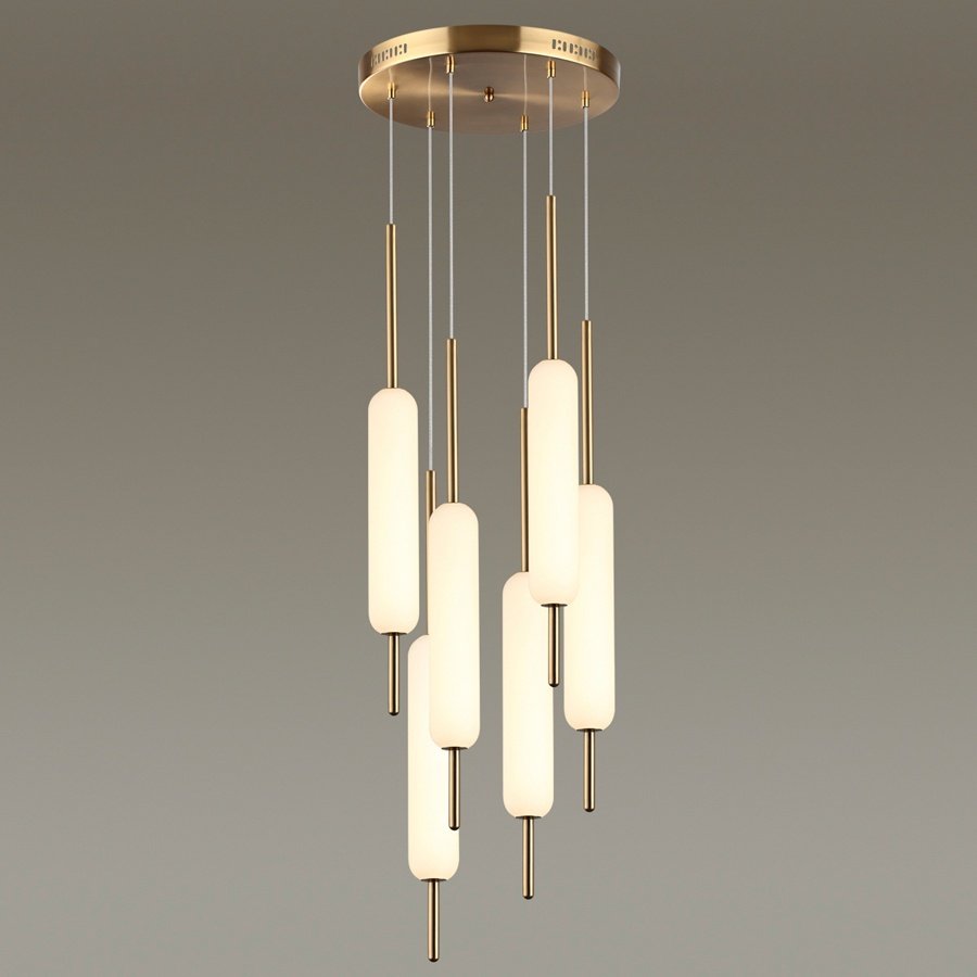 Люстра подвесная Odeon Light LED, кол-во ламп: 6 шт купить,NaN
