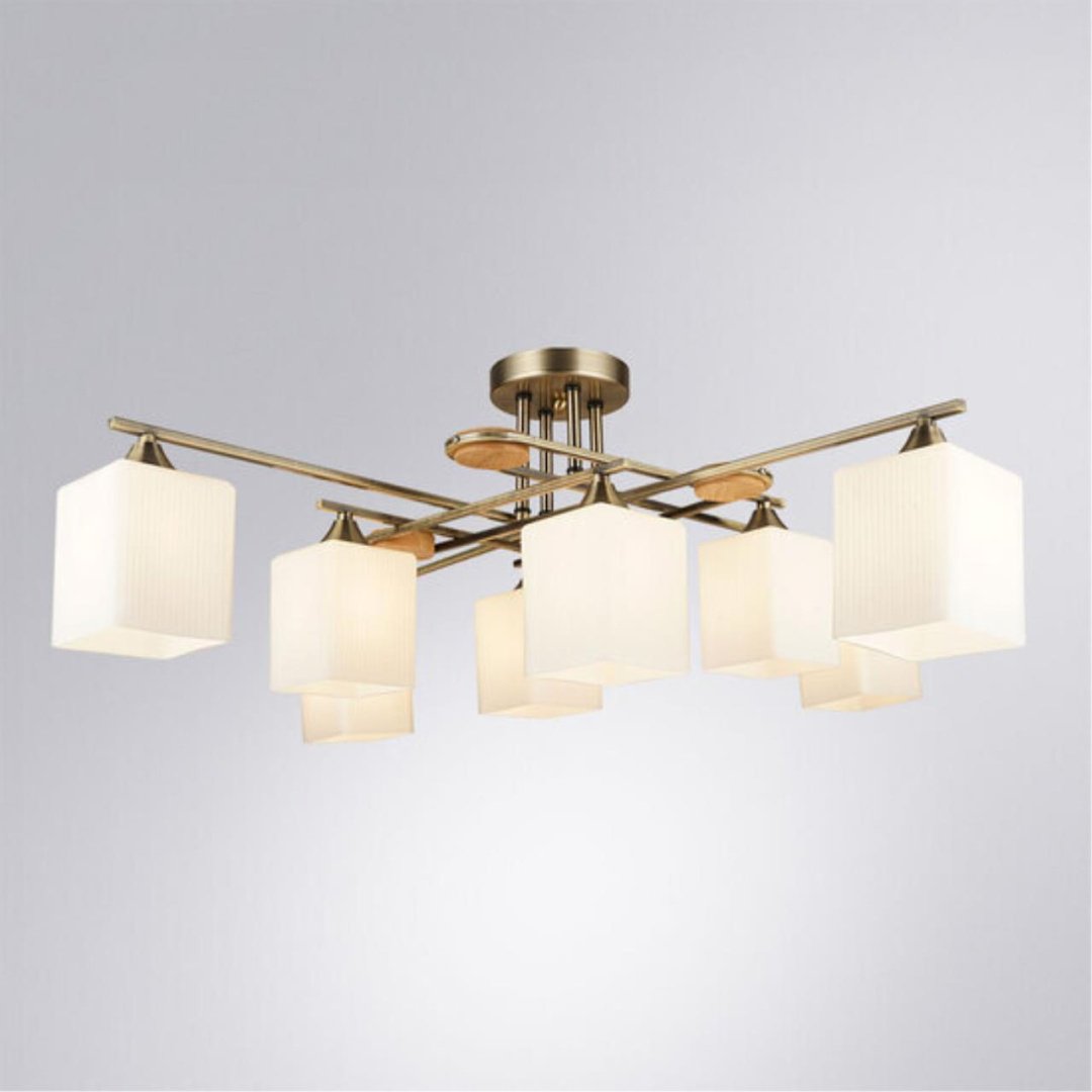 Люстра потолочная Arte Lamp E27, кол-во ламп: 8 шт купить,NaN